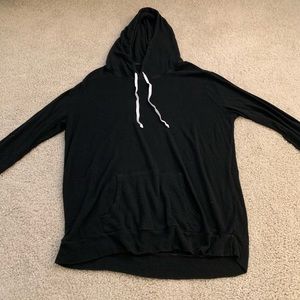 Brandy Melville Black Oversized Hoodie